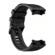 Ремінець для смарт-годинника Amazfit T-Rex 2 силіконовий з викруткою чорний