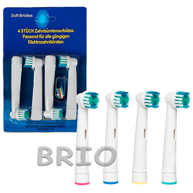 Насадки до електричних зубних щіток Oral b змінні середньої жорсткості Precision Clean EB20 для щоденного догляду