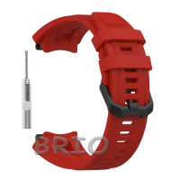 Ремінець для смарт-годинника Amazfit T-Rex 2 силіконовий з викруткою червоний	