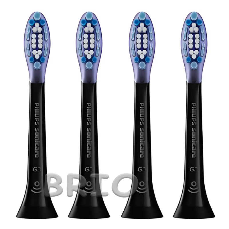 Насадки для зубної щітки Philips Sonicare G3 Premium Black HX9054