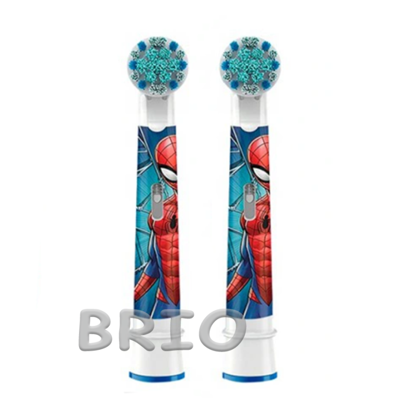Дитячі насадки Oral-B Spiderman на зубну щітку Kids Pro для хлопчика