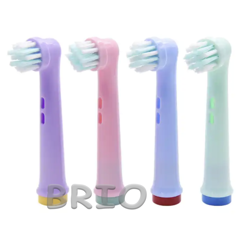 Дитячі м'які насадки EB10-X для електричної зубної щітки Braun Oral-B