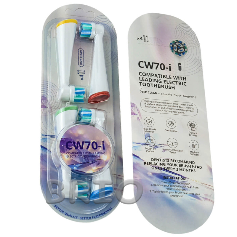 Змінні насадки CW70-i Deep Clean для Oral-B iO, 4 шт