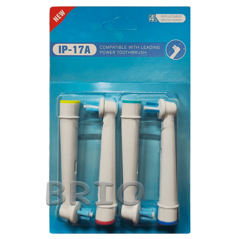 Насадка Power Tip Care на зубну щітку Oral-B для брекетів набір 4 шт