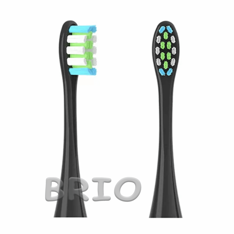 Насадки для зубної щітки Oclean Flow, Endurance/XS/X10 чорного кольору
