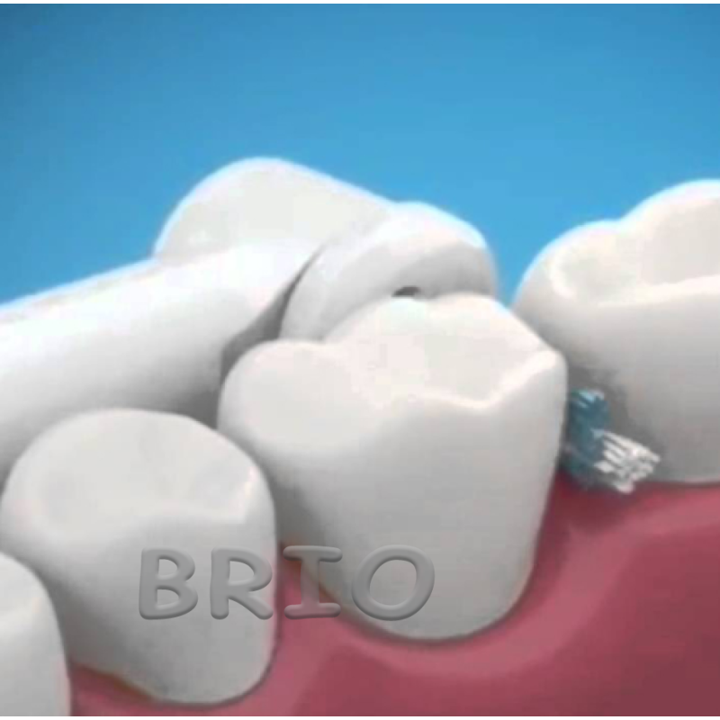 Насадка Power Tip Care на зубну щітку Oral-B для брекетів набір 4 шт