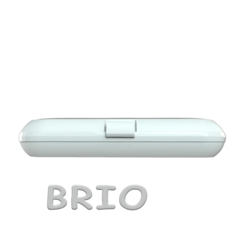 Бокс футляр до зубної щітки philips sonicare дорожній універсальний чохол білого кольору
