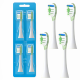Змінні насадки для відбілювання зубів типу W3 White для Philips Sonicare (4 шт)