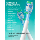 Насадки для електричної щітки Philips Sonicare C3 білі змінні насадки набір 4 шт