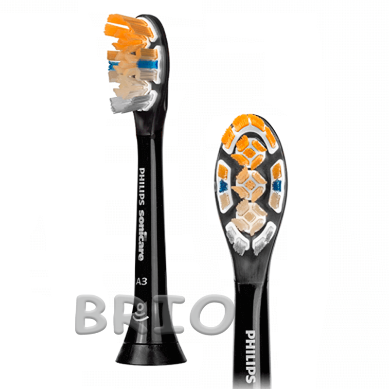 Насадки для зубної щітки Philips Sonicare A3 HX9094 чорні