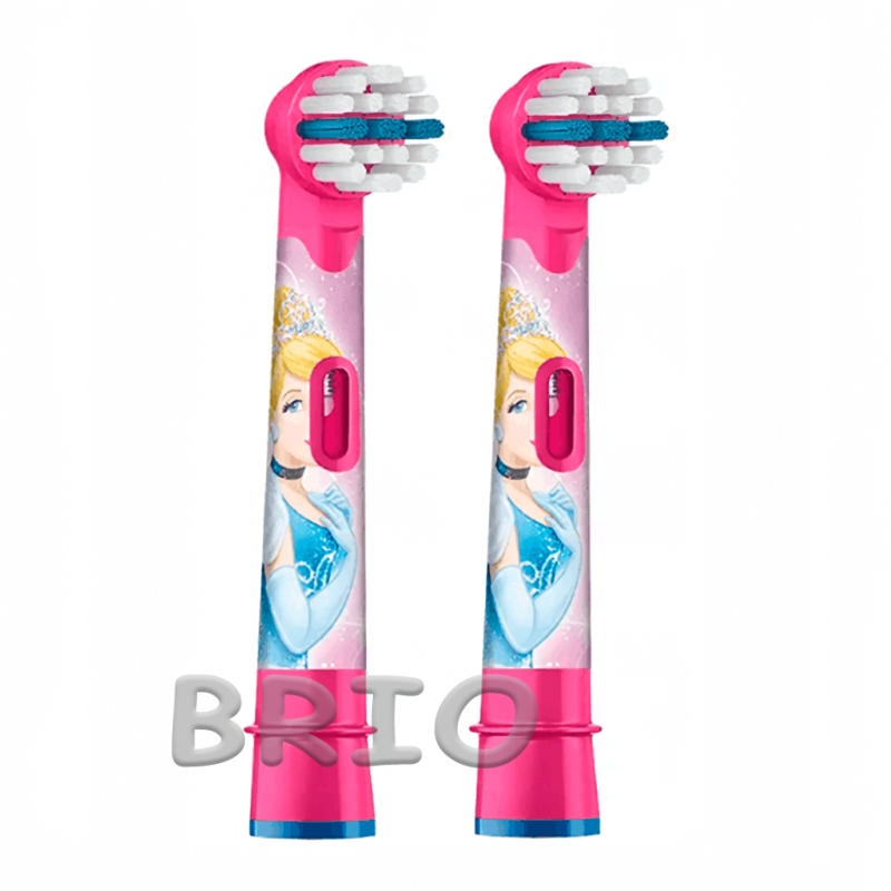 Дитячі насадки Oral-B Принцеси (Princesses) для зубних щіток Braun Stages Power