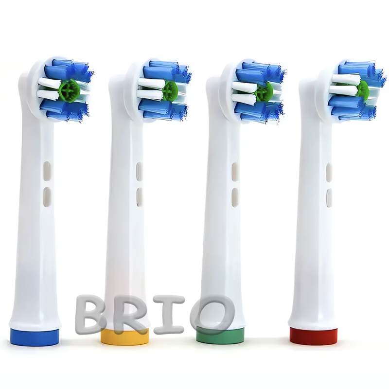 Комплект насадок EB50-X Cross Action, EB18-X 3D White і EB20-X Precision Clean для електрощітки Oral-B