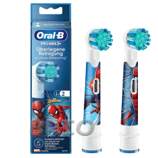 Дитячі насадки Oral-B Spiderman на зубну щітку Kids Pro для хлопчика
