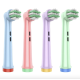 Дитячі м'які насадки EB10-X для електричної зубної щітки Braun Oral-B