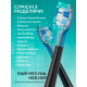 Насадки для електричної щітки Philips Sonicare C3 чорні змінні насадки набір 4 шт