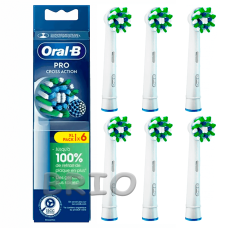 Насадки змінні Cross Action Pro на зубну щітку Oral-B Braun набір (6 шт.)