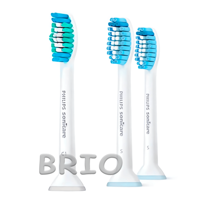 Комплект насадок Philips Sonicare Simply Clean C1+ Sensitive HX6013 3 шт для щоденного догляду