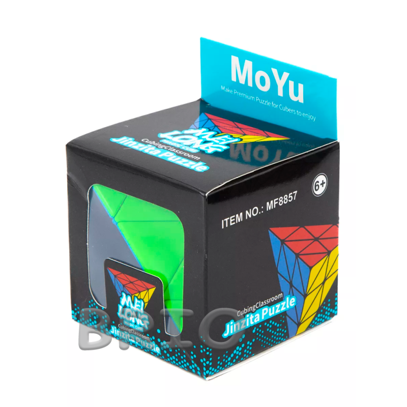 Пірамідка Рубіка без наклейок 3х3 MoYu MeiLong Piraminx