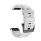 Силіконовий ремінець Quick Fit 22mm для Garmin Білий