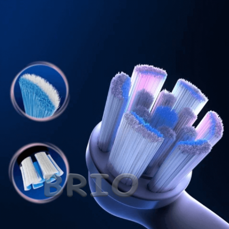 Сменные насадки Oral-B iO Gentle Care чорні (2 шт) - для чутливих зубів та ясен