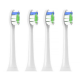 Насадки на електрощітки Philips Sonicare Optimal White HX6064 diamond clean змінні білі