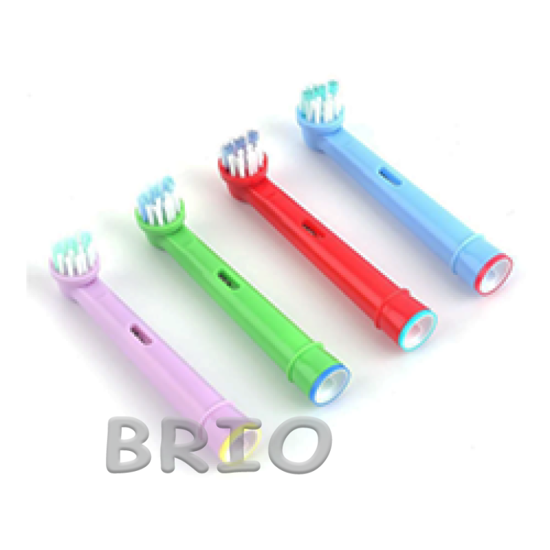 Насадоки набір із 8 шт EB-10A для електрощітки Oral B Braun Kids