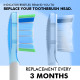 Насадки для Philips Sonicare AdaptiveClean набір (4 шт) — Глибоке чищення