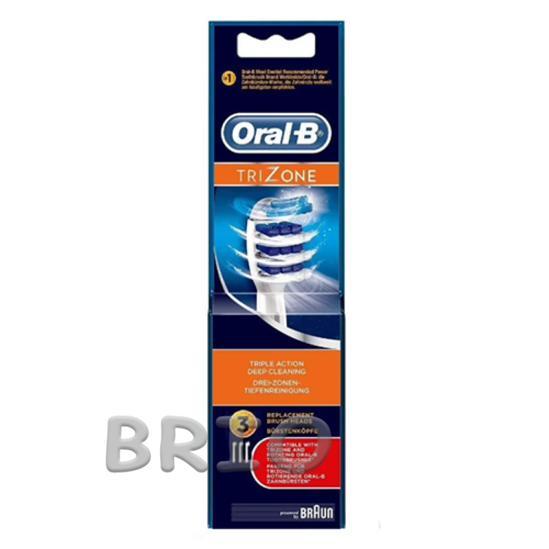 Насадки Oral-B Trizone EB30 тризонна зубна насадка Трайзон на електрощітку Braun