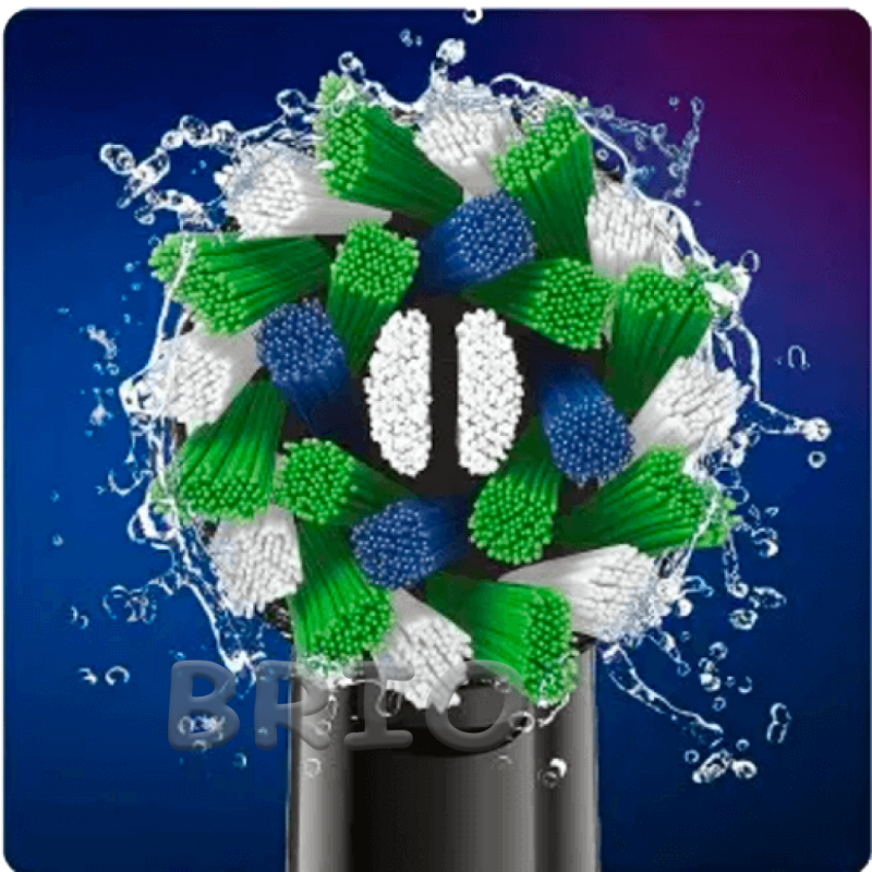 Cross Action Pro Black насадки (8 шт.) для зубних щіток Oral-B