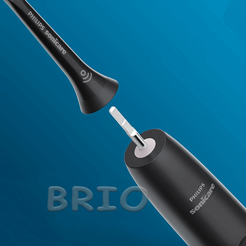 Насадки на зубну щітку Philips Sonicare W2 Optimal White HX6064 Black