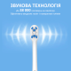 Звукова зубна щітка h2ofloss SonicSweep Білий з акумулятором на 180 днів (Model BT-02)