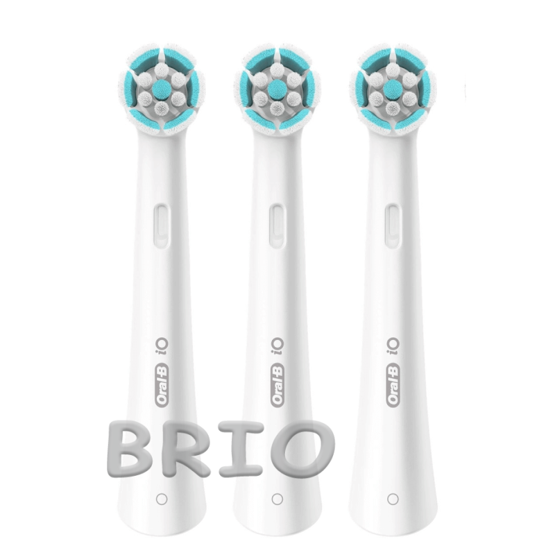 Oral-B iO Gentle Care (3 шт) - змінні насадки з м'якою щетиною для серії iO