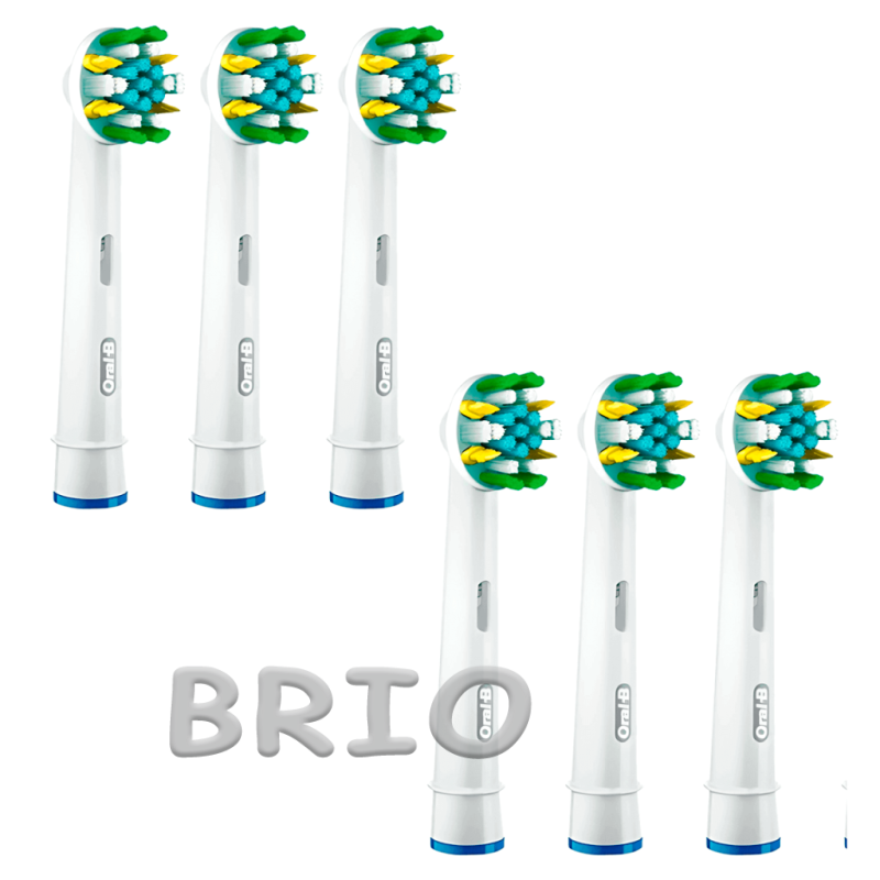 Oral-B Tiefenreinigung (Floss Action) насадки на зубну щітку комплект 6 штук