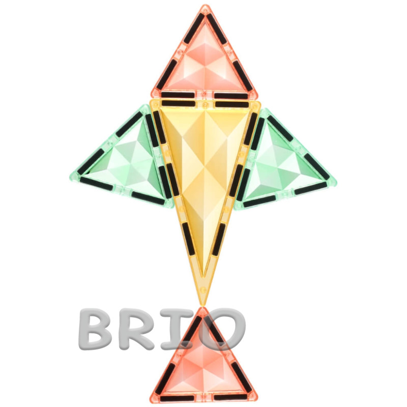 Розвивальний дитячий конструктор 3D Дім-Замок на 70 деталей Kebo