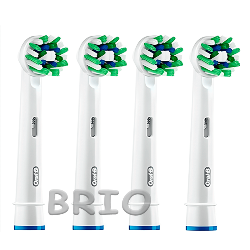 Змінні насадки Oral-B Cross Action Pro для електричної зубної щітки, 4  шт