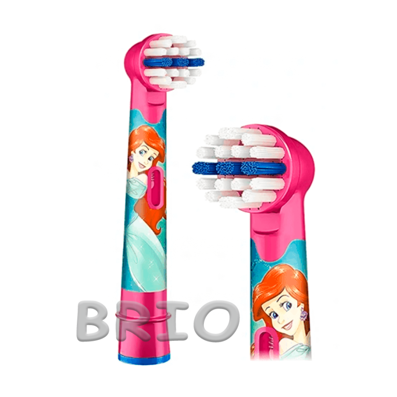 Насадки дитячі для зубної щітки Oral-B Kids Русалочка Аріель 4 штуки