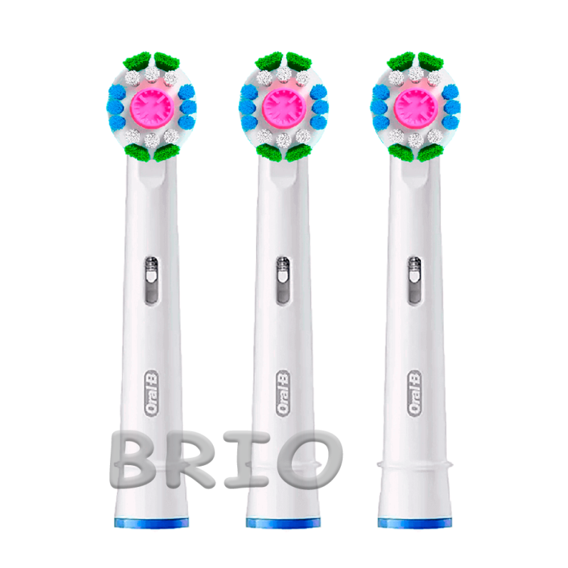 Насадки на електричну зубну щітку Oral-B 3D White EB18RX