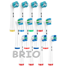 Змінні насадки EB50-X Cross Action, EB25-X Floss Action і EB20-X Precision Clean для зубної електрощітки Oral-B