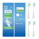 Насадки на електрощітки Philips Sonicare Optimal White HX6064 diamond clean змінні білі