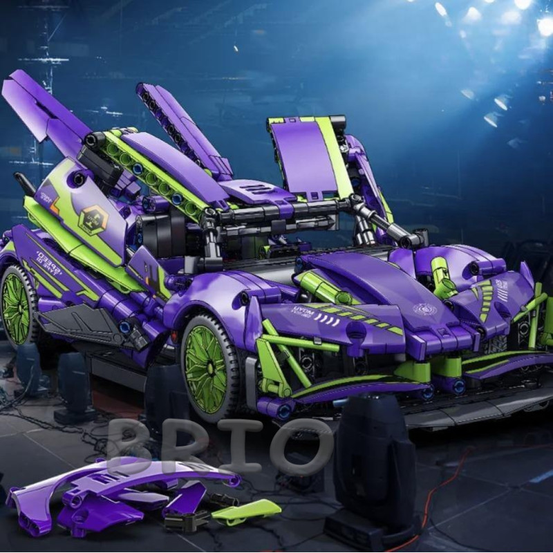 Перегоновий автомобіль SuperCar конструктор Moyu Technic для дітей