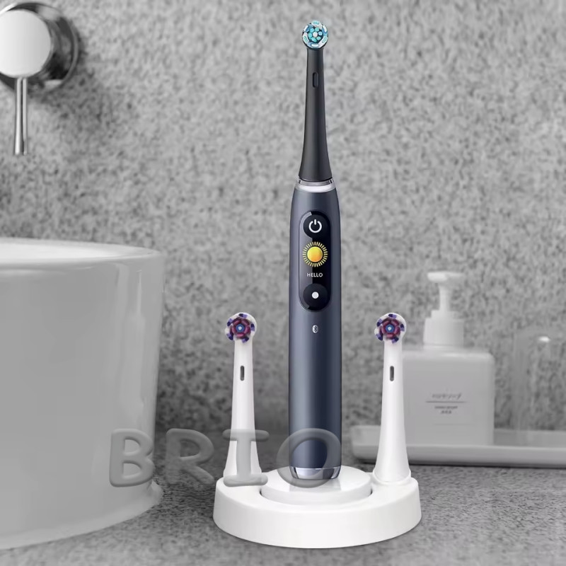 Компактна підставка-органайзер для зарядного блока Oral-B iO та 2-х насадок
