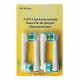 Комплект із 8 насадок EB20 Precision Clean і EB18 3D White до зубної щітки Oral-B