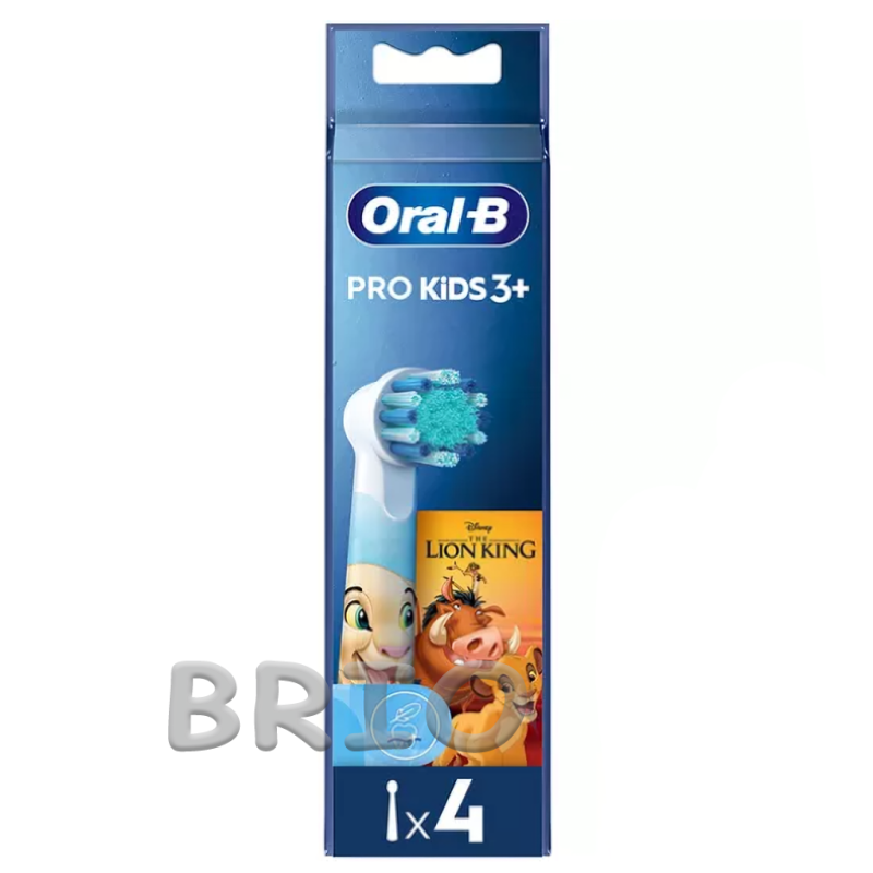Дитячі насадки Oral-B Kids King Lion (Король Лев) 4 шт на елетричну зубну щітку