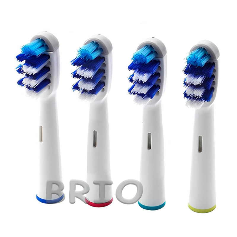 Насадки TriZone на зубні щітки Oral-B 4 шт комплект на електрощітку Braun