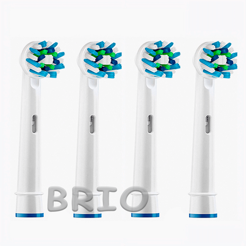 Насадки комплект із 8 змінних EB50 для зубних щіток Oral B Cross Action