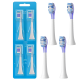 Насадки для зубної щітки Philips Sonicare G3 Gum Care (4 шт, Білі) — М'які для ясен